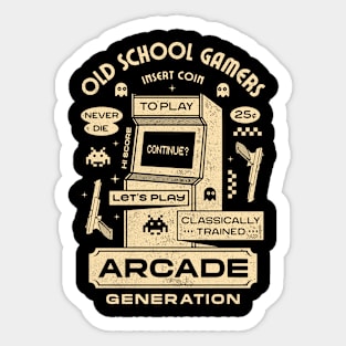 Arcade Gamers Sticker